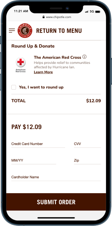 Chip-checkout